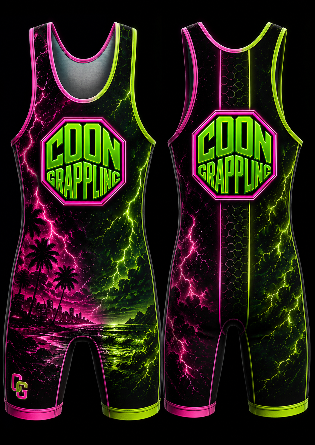 Coon Grappling Wrestling Singlet #2